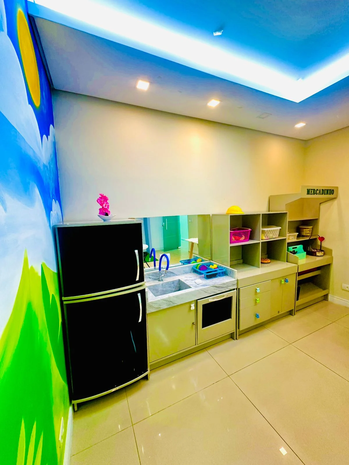 Espaço infantil da unidade Itaquera